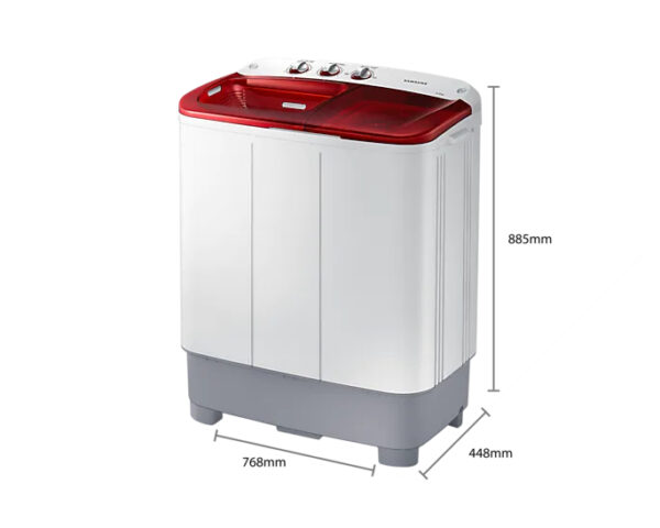 Lavadora Semi-Automática Dedicated EZ Wash 6,5 Kg - Imagen 8