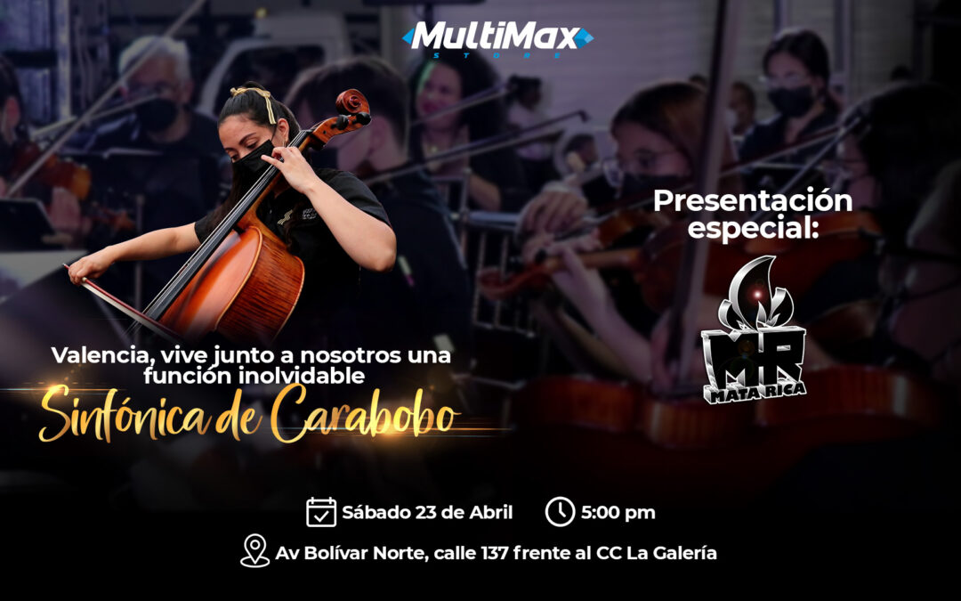 Orquesta sinfónica de Carabobo en Multimax Valencia